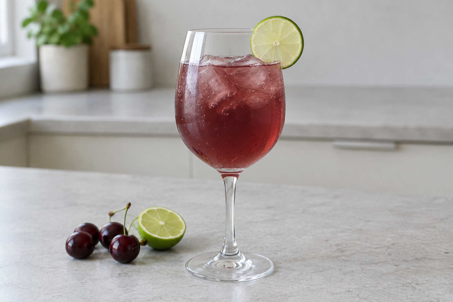 Tart Cherry Sleepy Girl Mocktail