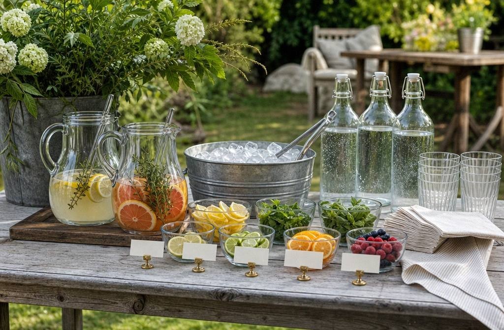 The Self-Serve Mocktail Bar Guests Actually Use