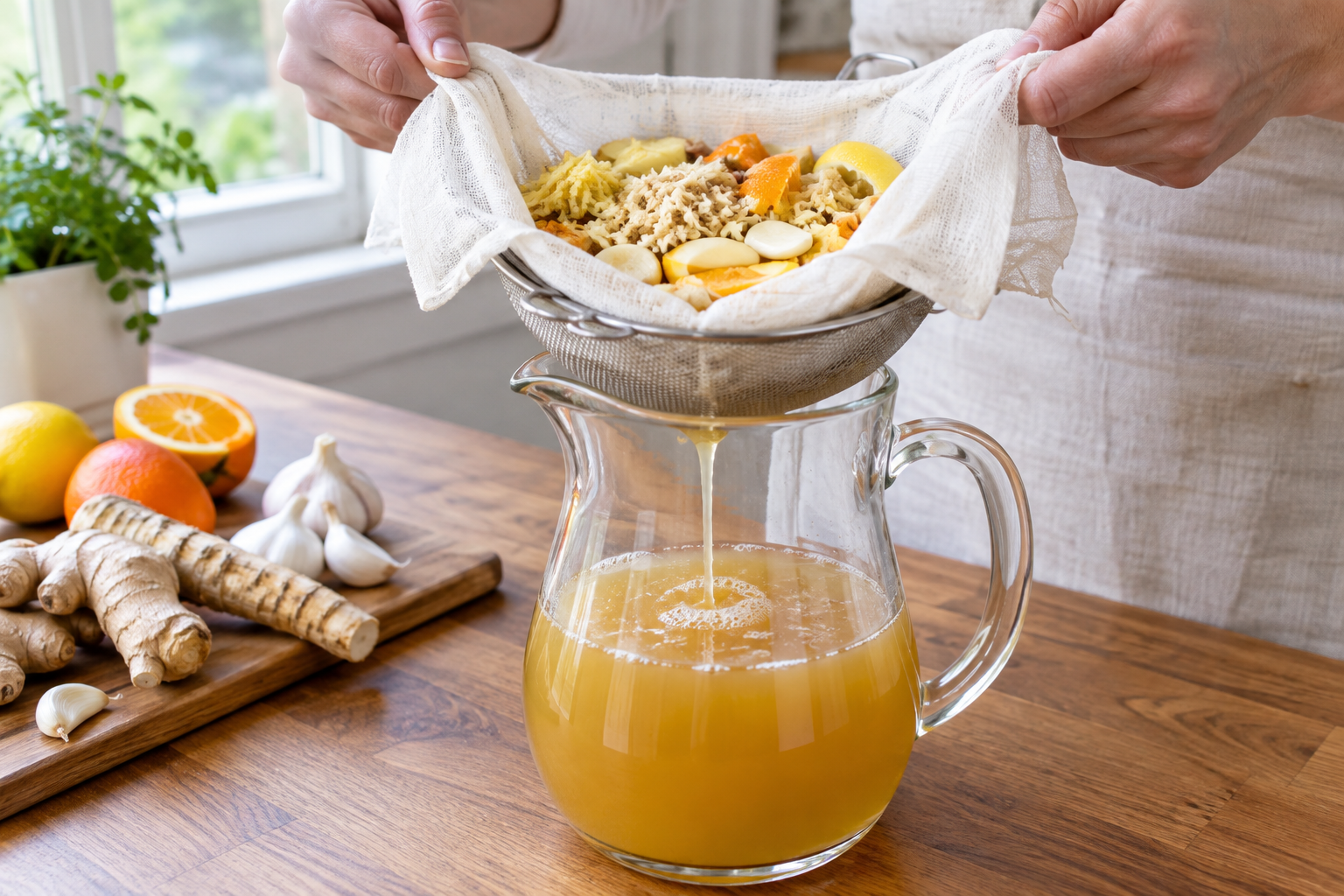 When to Strain Fire Cider