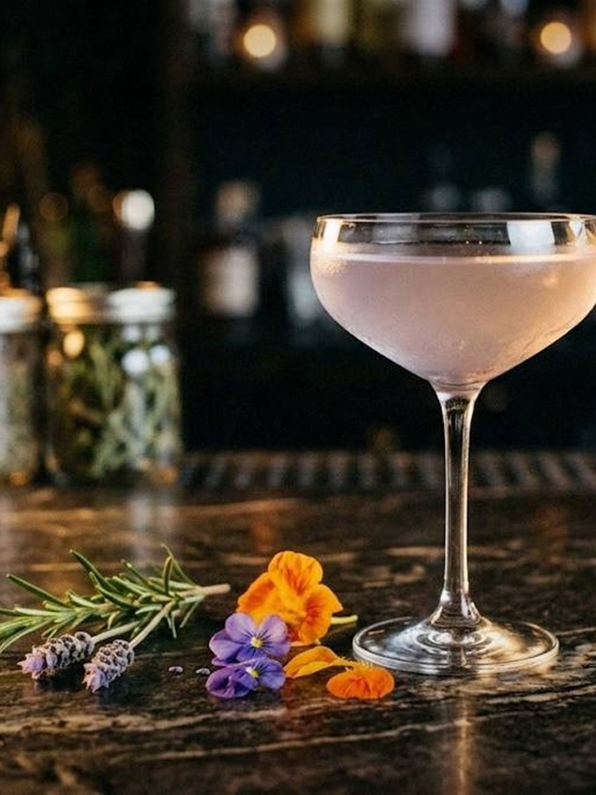 Edible Flowers and Herbs That Actually Belong in Cocktails