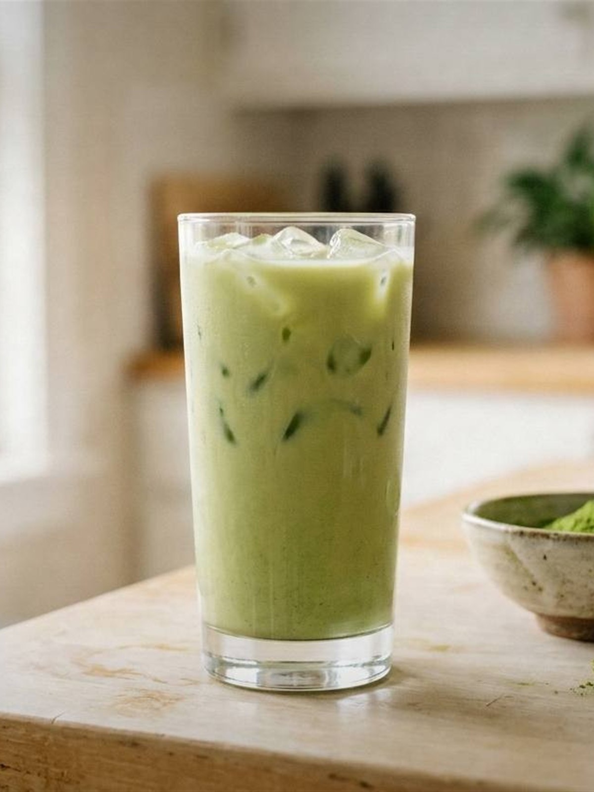 Iced Matcha Latte Recipe That Tastes Better Than the Coffee Shop