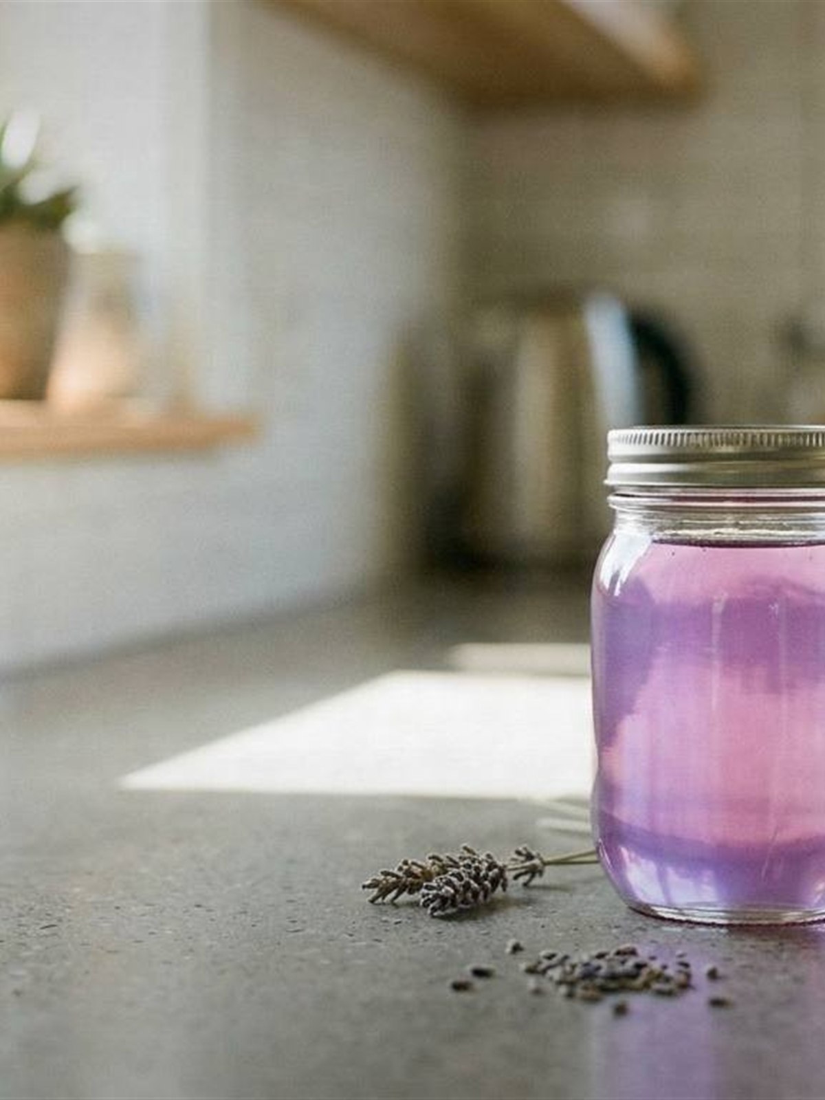 Lavender Simple Syrup Recipe for Spring Cocktails and Teas
