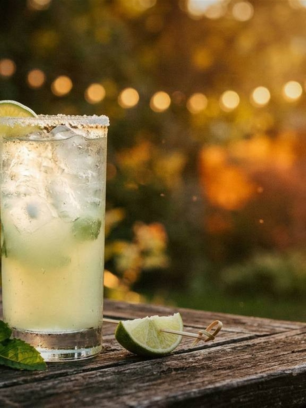 Mint Mojito with Rum and Lime for Cooling Summer Nights
