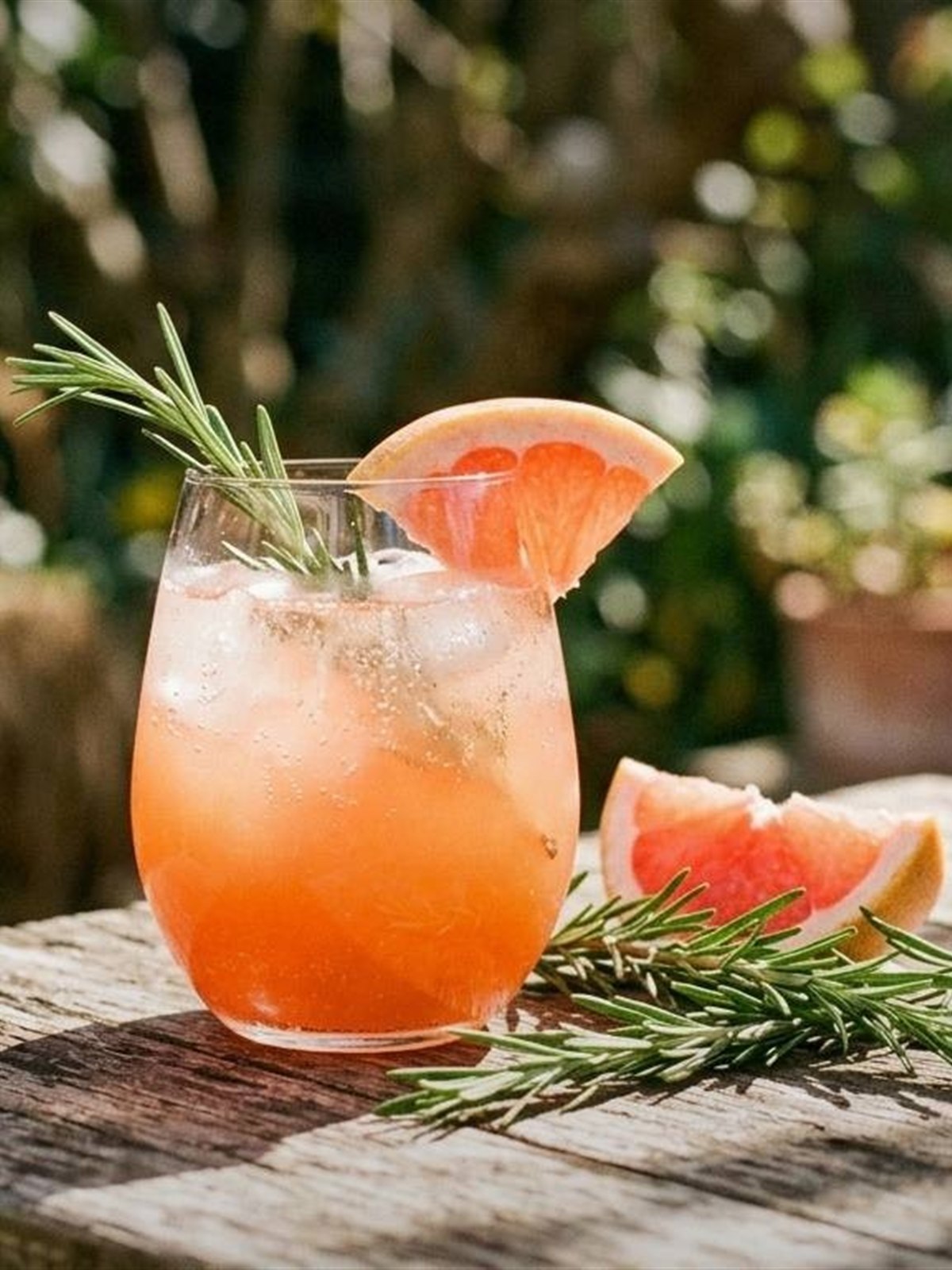 Rosemary Grapefruit Spritz: Bright, Herbal & Refreshing