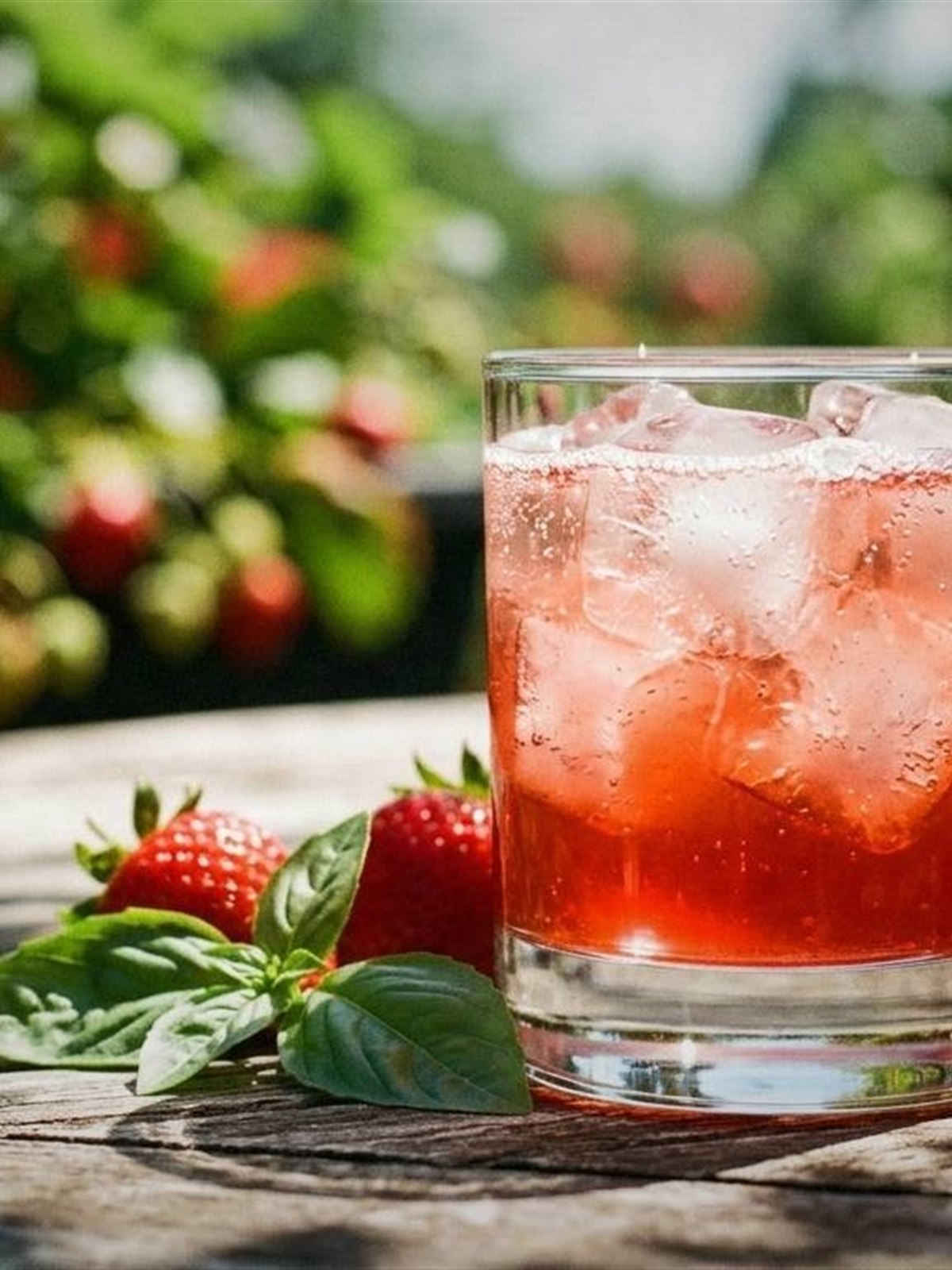 Strawberry Basil Shrub Recipe (Drinking Vinegar)