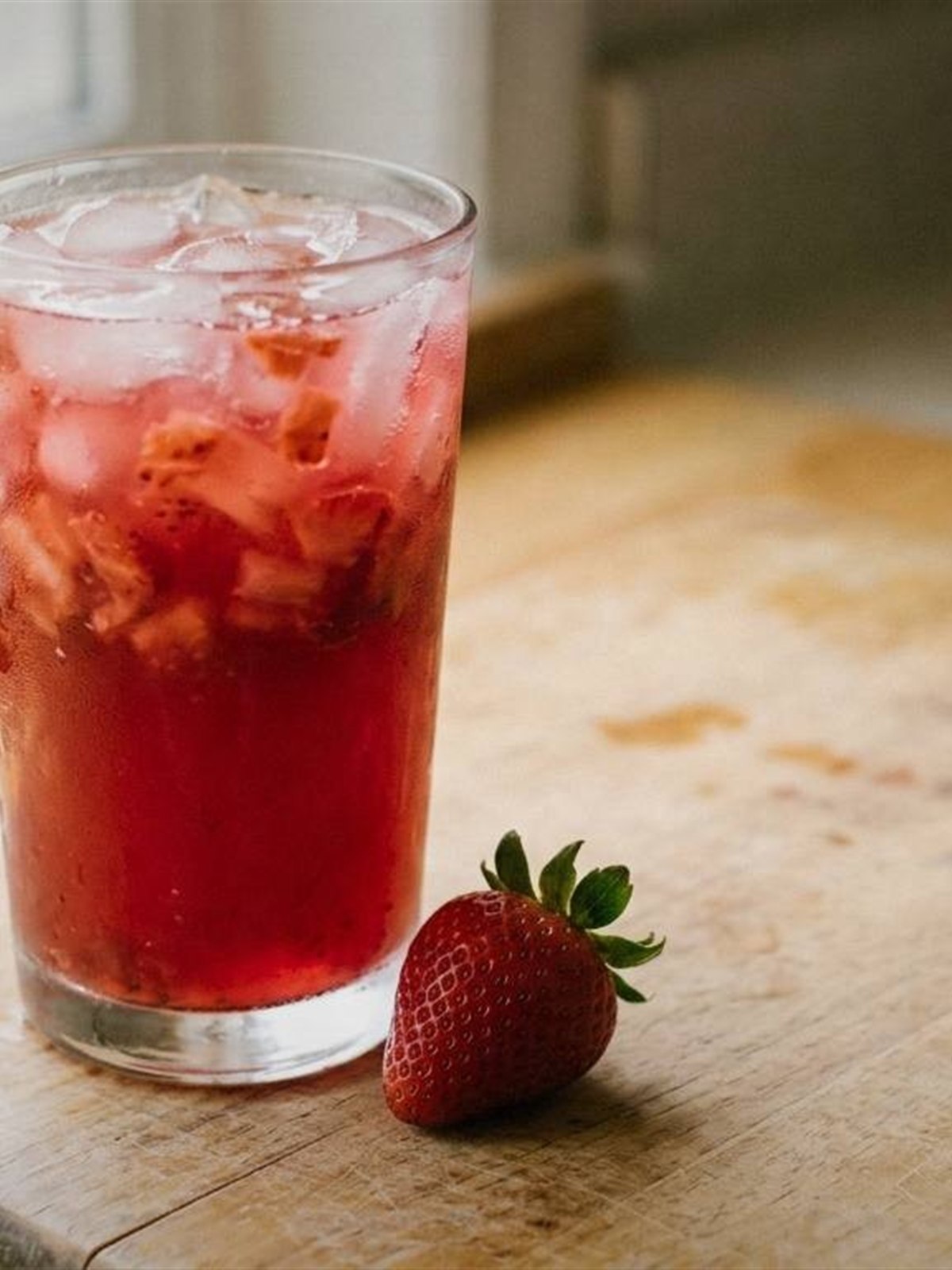 Strawberry Hibiscus Agua Fresca for Hydration and Glow