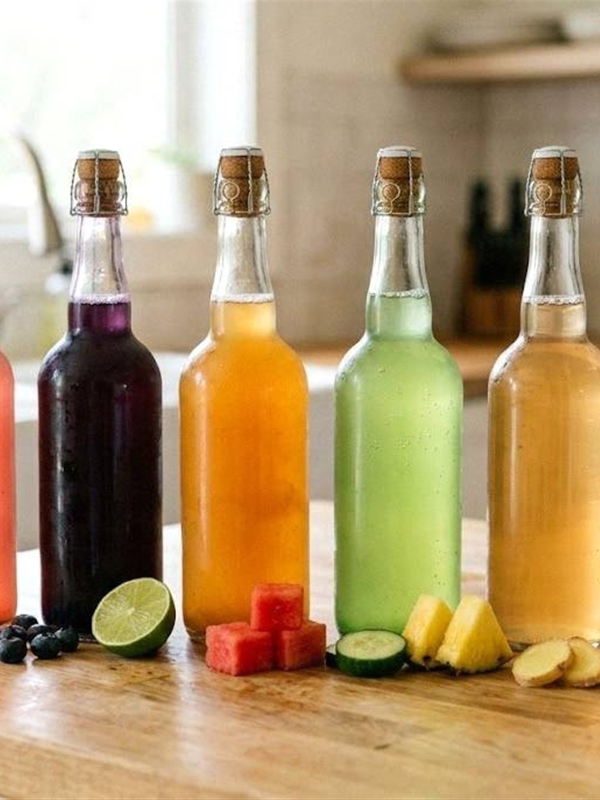 Summer Kombucha Flavors for Second Fermentation