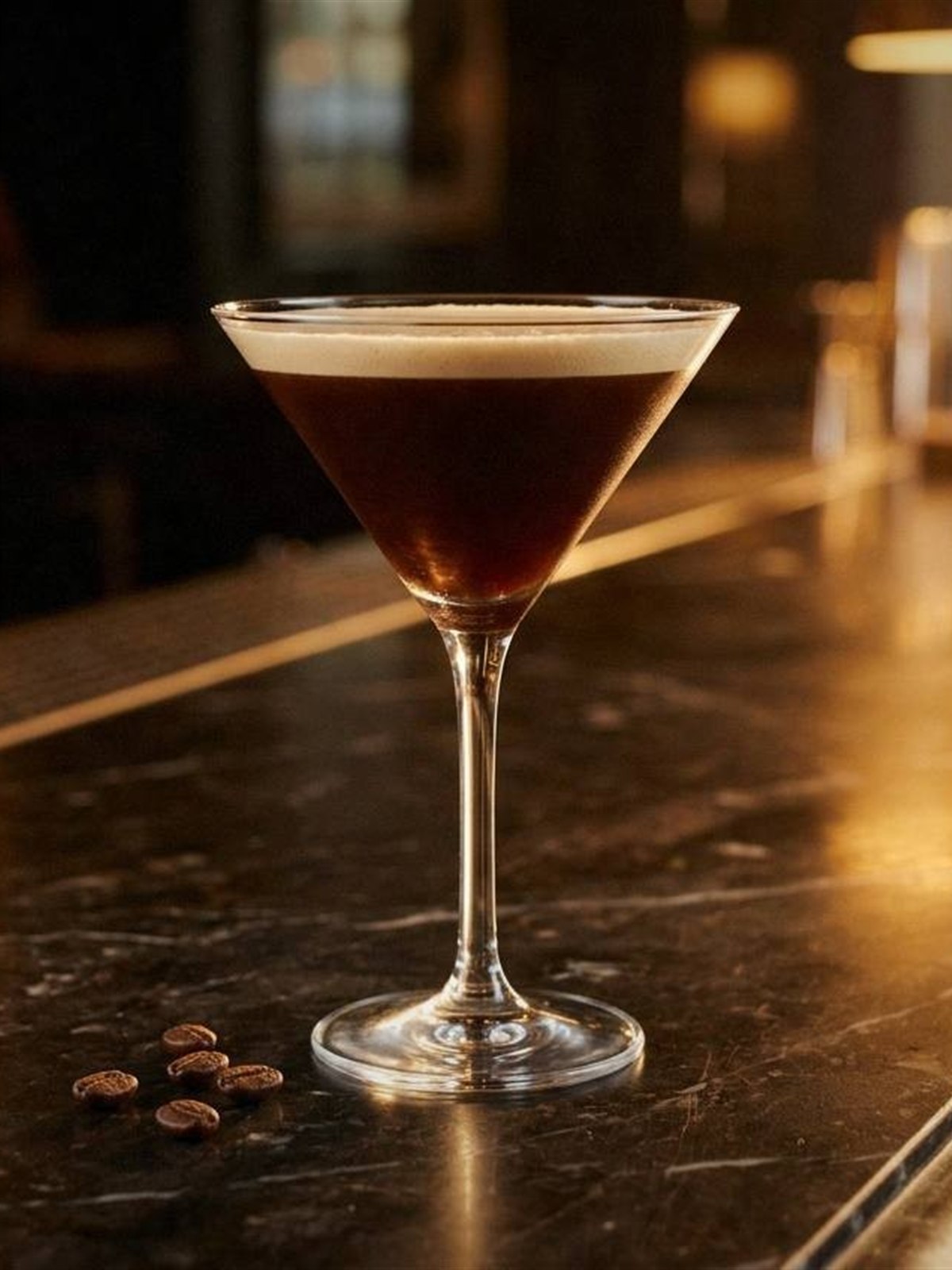 Virgin Espresso Martini: Elegant Alcohol-Free Mocktail